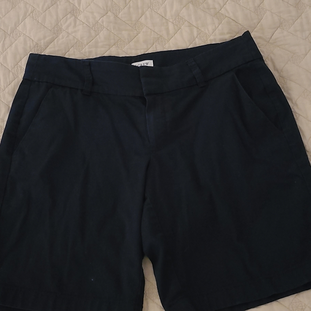 J. Crew navy Bermuda short size 4